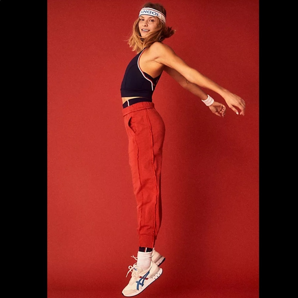 Free people movement where the wind blows joggers